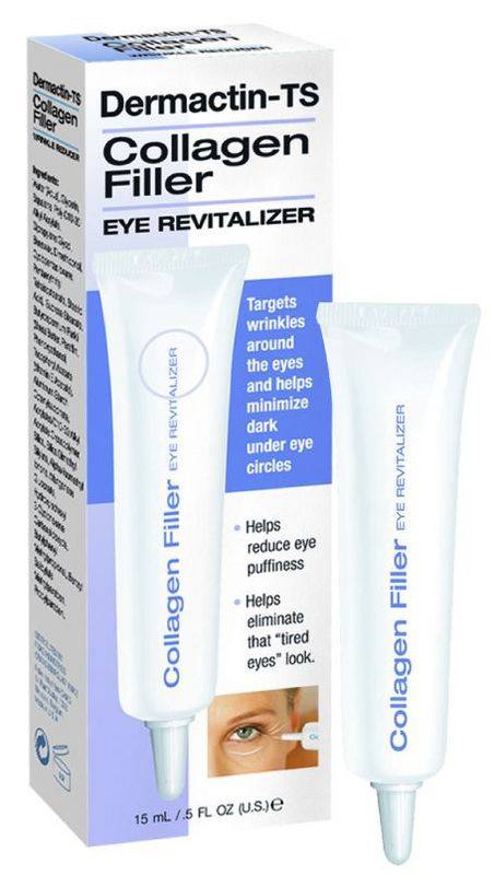 DERMACTIN TS Collagen Filler Eye Revitalizer - The Ultimate Eye Rejuvenator (0.5 OZ)