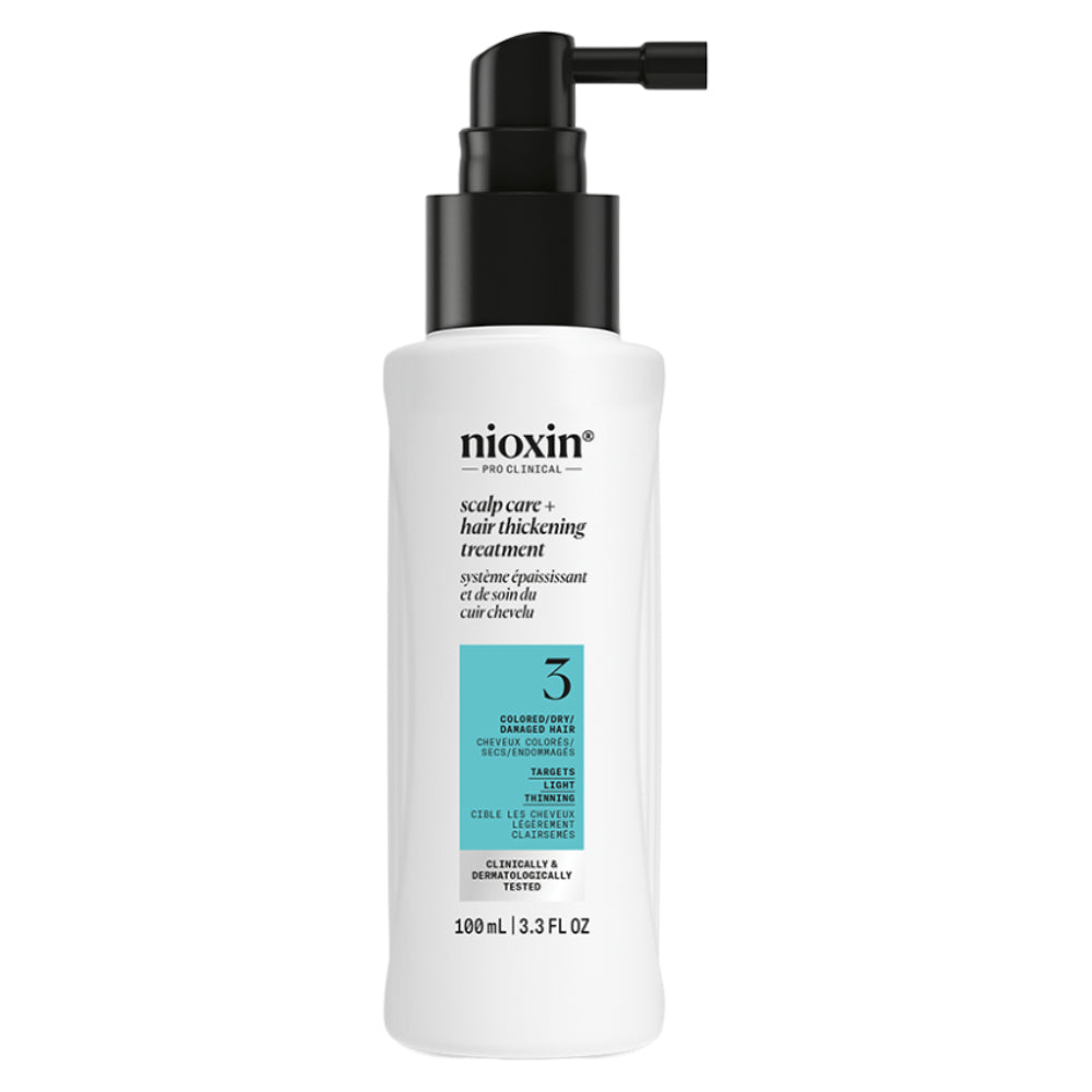 Nioxin System 3: The Ultimate Scalp Treatment for Thinning, Chemically-Treated Hair