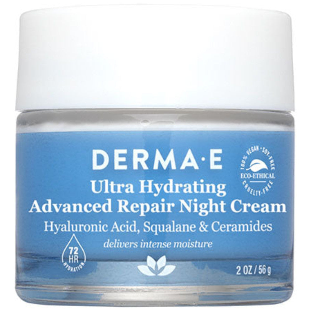 Derma E Hyaluronic Acid Hydrating Night Cream - 2 oz