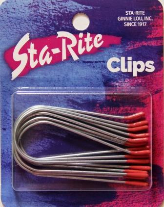 STA RITE Large Hot Roller Clips - 8 Pack!