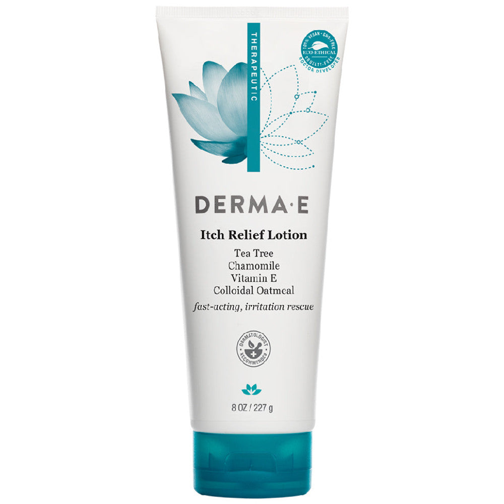 Derma E Soothing Relief Lotion - 8 oz Miracle for Itchy Skin