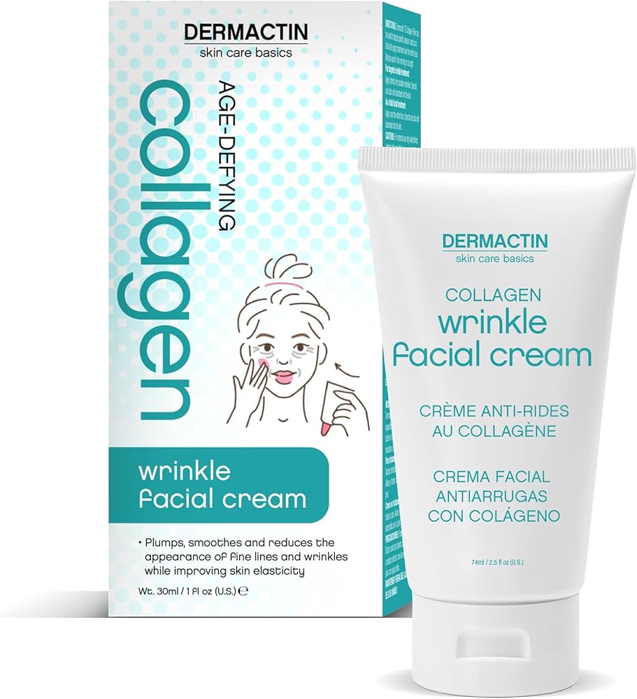 Dermactin Collagen Wrinkle-Busting Facial Cream - 2.5 oz