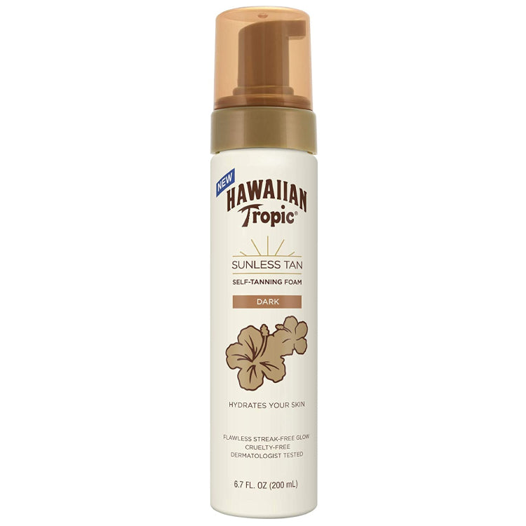 Hawaiian Tropic Self Tanning Foam 6.7 oz - Get a Gorgeous Hawaiian Glow!