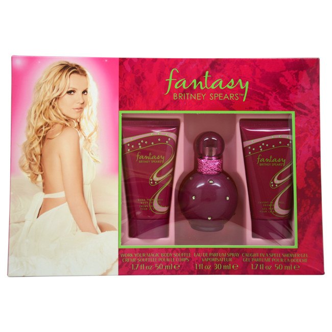 Irresistible Britney Spears Fantasy Women's 3-Piece Gift Set