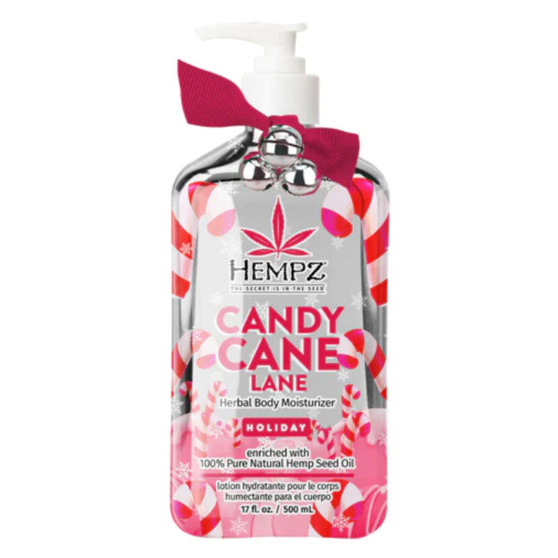 Hempz Candy Cane Lane 17 oz Moisturizer - A Minty Bliss!