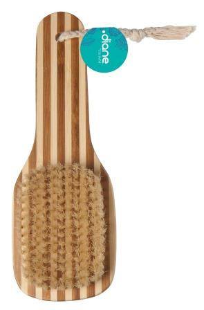 Diane Luxurious 100% Boar Bristle Bamboo Bath Brush