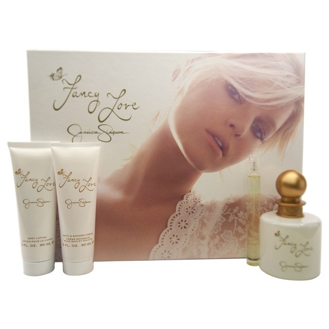 Jessica Simpson Fancy Love Women's Luxurious 4-Piece Gift Set