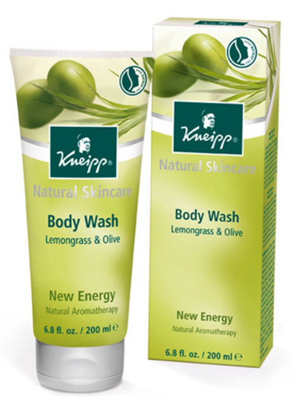 KNEIPP LEMONGRASS AND OLIVE BODY WASH - 6.8 OZ.