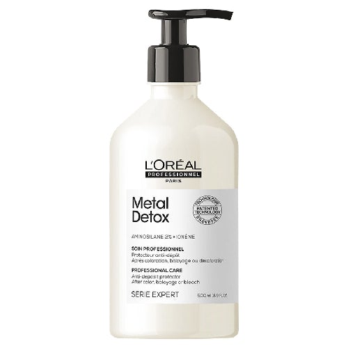 L'Oreal Professional Serie Expert Metal Detox Conditioner - 16.9 oz: Revitalize Your Hair!