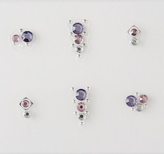 Dashing Diva Stick-On Jewels: Tipping Point - Sparkle Instantly!