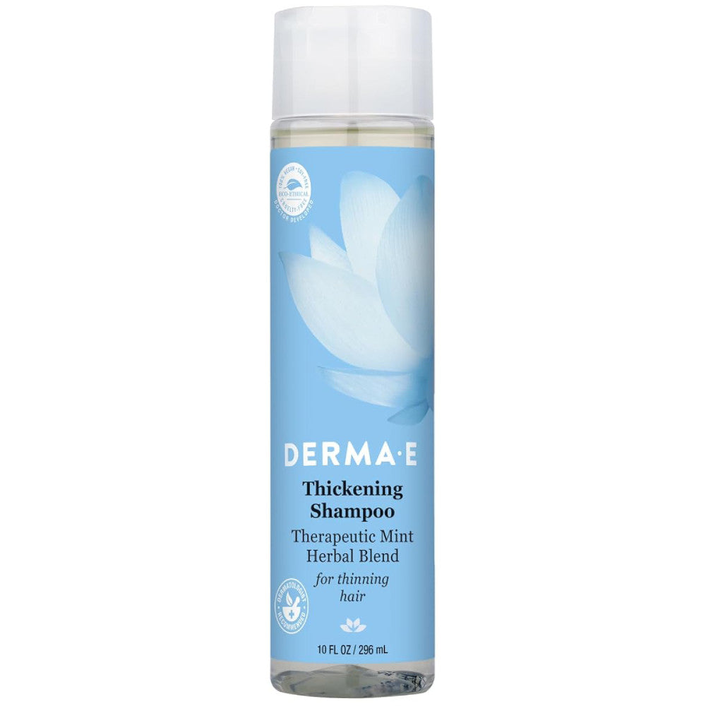 Derma E Invigorating Hair Thickening Shampoo - 10 oz