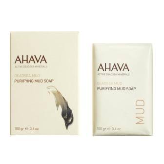 AHAVA 3.4 OZ Purifying Mud Soap - Ideal for Oily Skin!