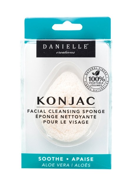 Danielle Aloe Konjac Facial Cleansing Sponge - Your Skin's Best Friend