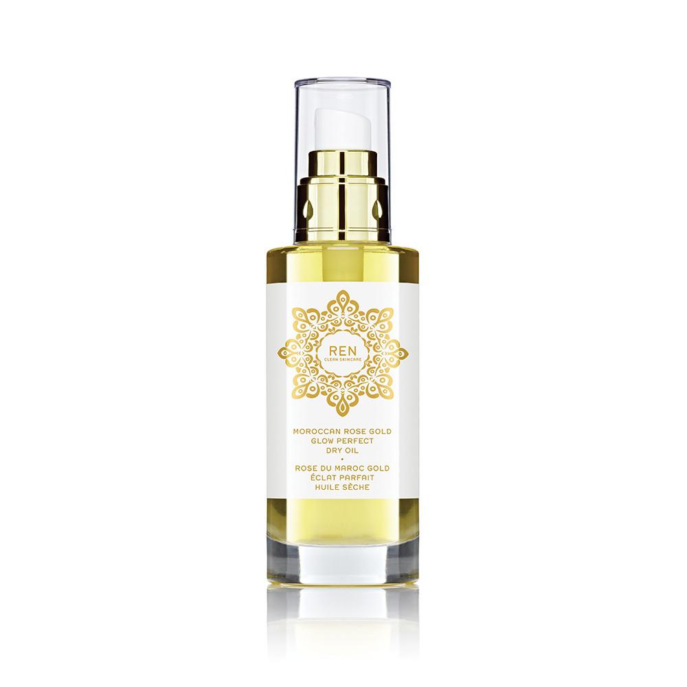 REN Moroccan Rose Gold Glow Luxury Dry Oil - 3.3 oz