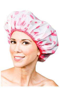 Indulgent BETTY DAIN Terry-Lined Shower Cap
