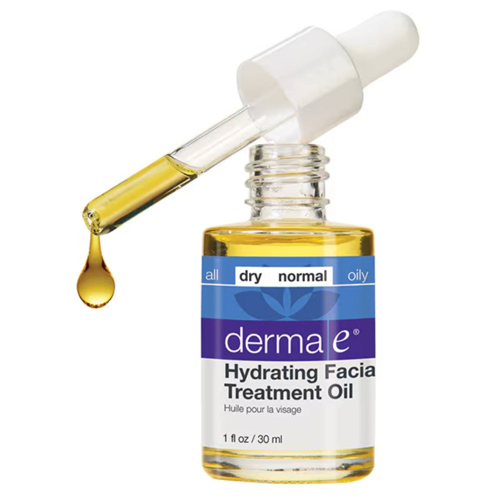 Derma E 1 oz Hydrating Facial Treatment Oil - Transform Your Skin!