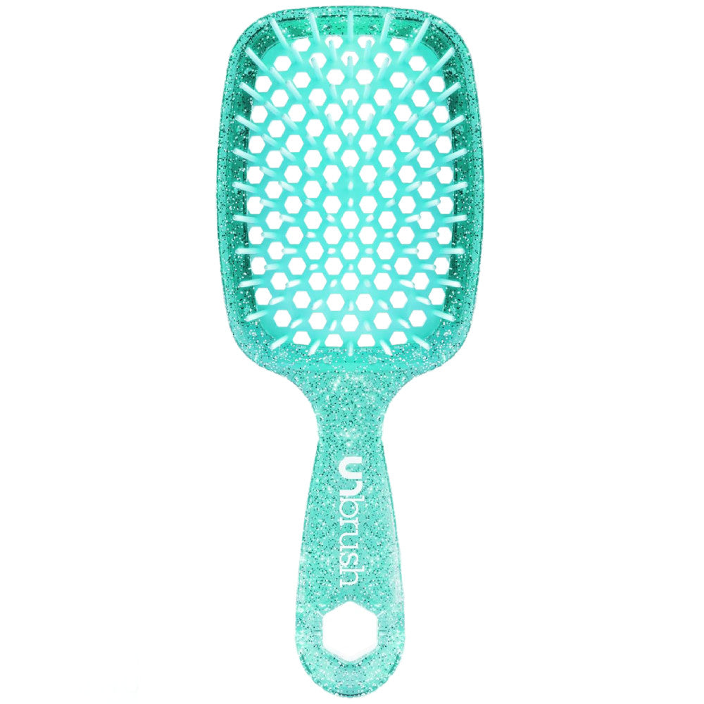 FHI UNbrush Turquoise Detangling Hair Brush - The Ultimate Knot Buster