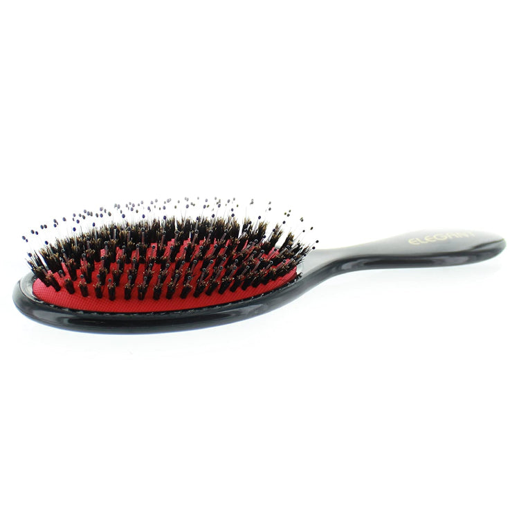 Luxurious Elegant Brush #918: 100% Boar and Nylon Oval Cushion for Gorgeous Hair