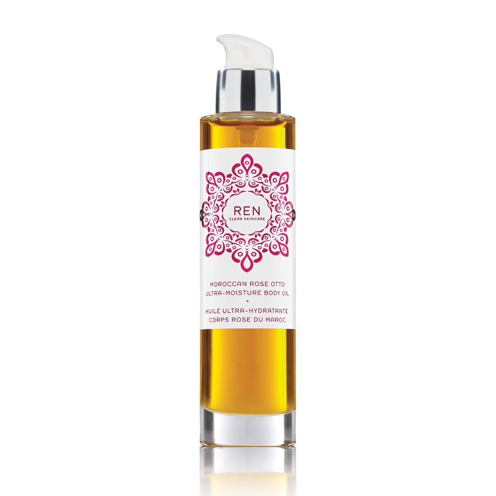 REN's Enchanting Moroccan Rose Otto Ultra-Moisture Body Oil - 3.3 oz