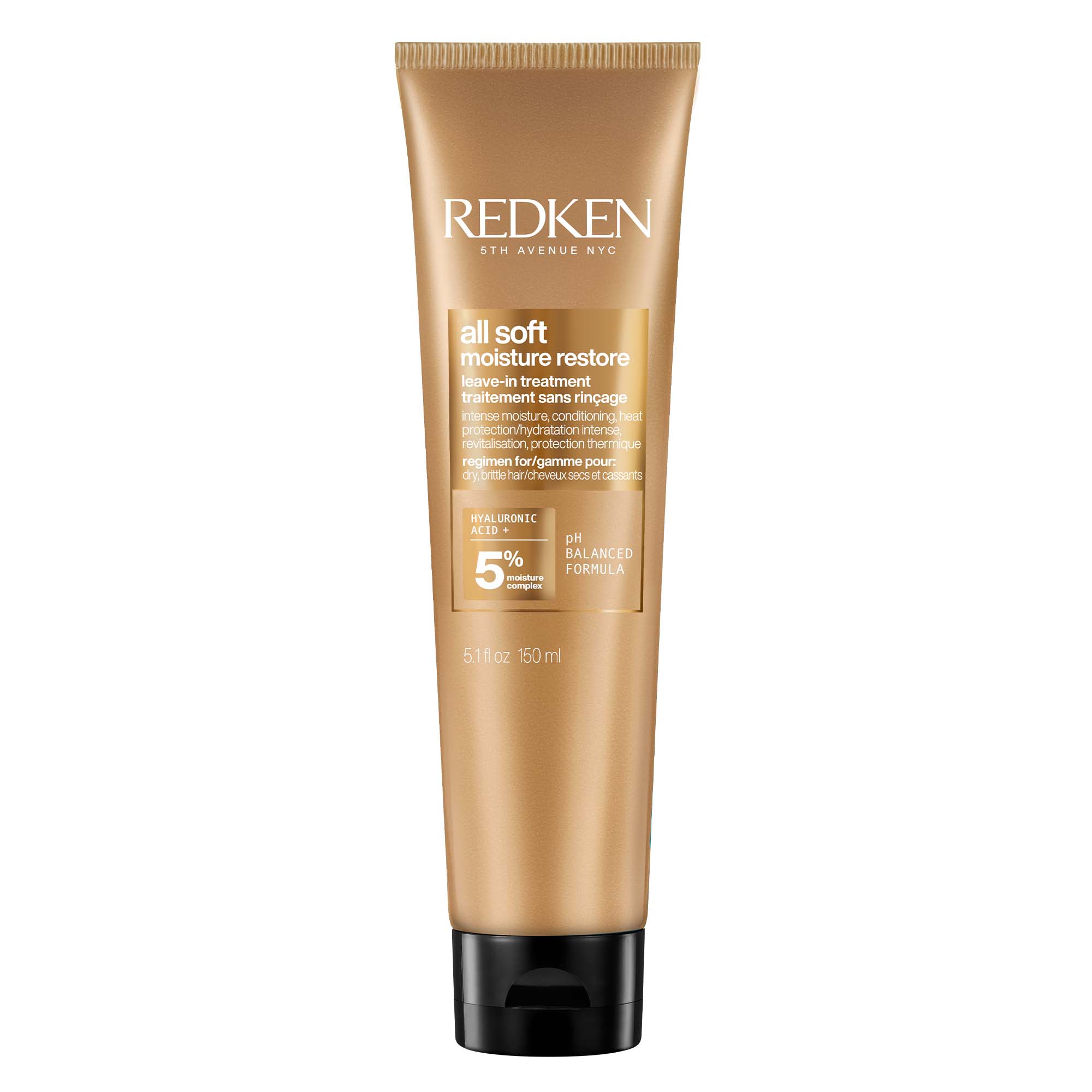 Redken All Soft Leave-In Treatment - 5.1 oz for Gorgeous, Hydrated Hair