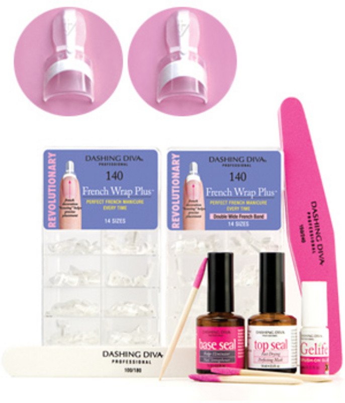 Dashing Diva's Irresistible French Wrap Manicure Kit