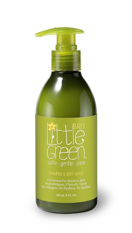Little Green Baby 8 Oz All-In-One Shampoo and Body Wash