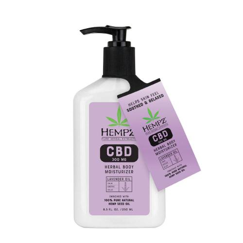 Hempz Lavender Oil CBD - The Ultimate Herbal Body Moisturizer