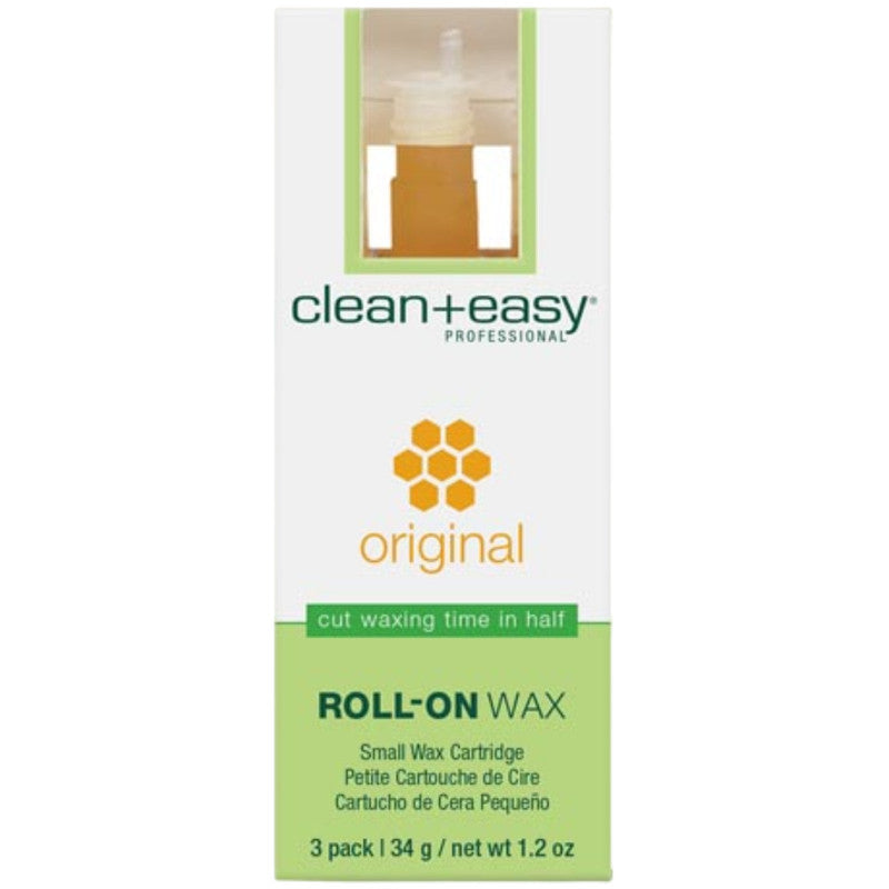 Clean and Easy Small Original Wax Refill Trio Pack - Your Go-To Waxing Solution!