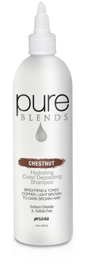 Pure Blends Chestnut Magic Color Depositing Shampoo - 8.5 oz