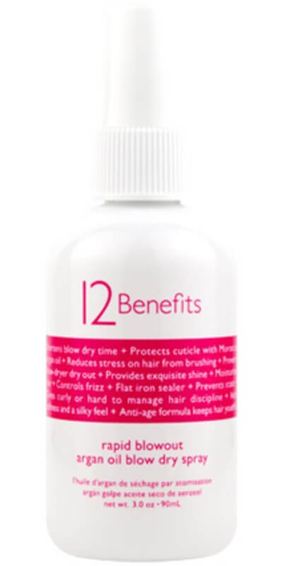 12 Benefits Argan Oil Magic Blowout Spray - 3.4 oz