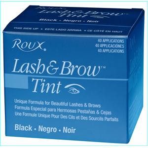 ROUX Black Eyelash and Brow Tint - 40 Applications