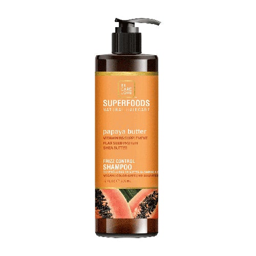 Be.Care.Love SuperFoods Papaya Magic Frizz Control Shampoo - 12 oz