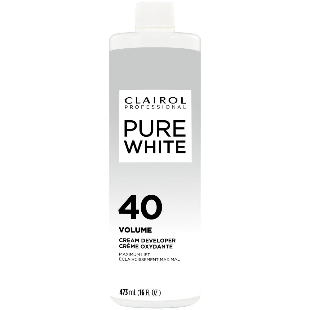 Clairol Pure White 40 Volume Developer - 16 oz: Unleash Maximum Hair Lift!