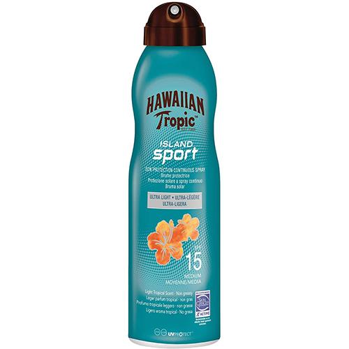 Hawaiian Tropic Island Sport 6 oz Continuous Spray Sunscreen - Your Active Lifestyle Essential