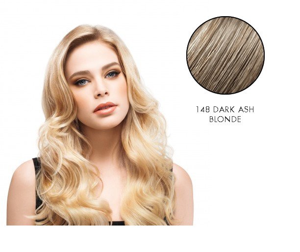 Tabatha Coffey's LuxHair HOW 16 - 18 Inch Dark Ash Blonde Circle Hair Extensions