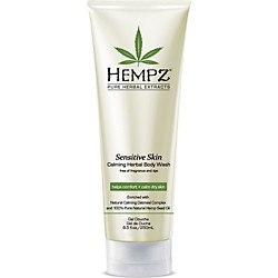 Hempz 8.5 oz Sensitive Skin Herbal Calming Body Wash: Luxurious Care!