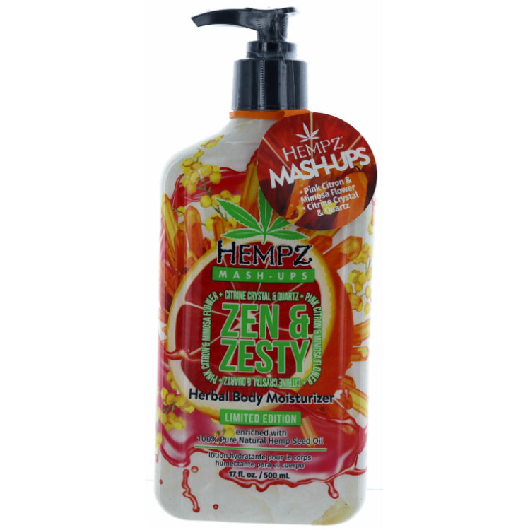 Hempz Zen & Zesty Hydrating Moisturizer - 17 oz