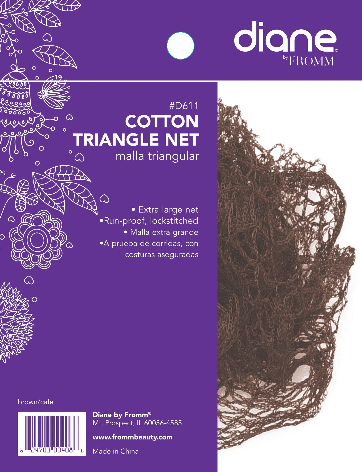 Diane Premium Cotton Triangle Net - Durable and Stylish