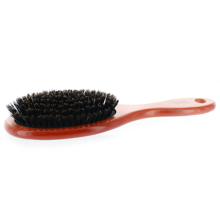 ELEGANT ANTI-STATIC SMALL BOAR OVAL CUSHION BRUSH #469 - Gentle Hair Care Essential