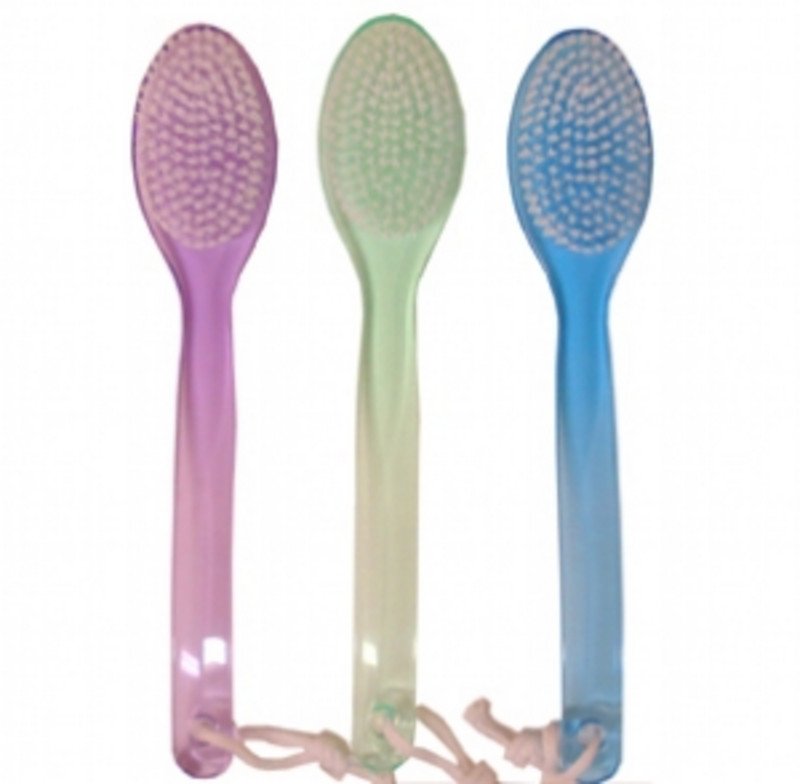 SWISSCO Oval Bath Brush - Vibrant Assorted Colors!