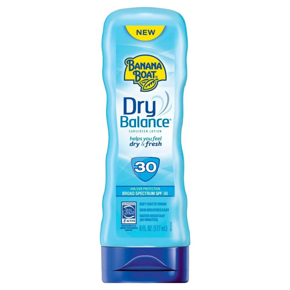 Banana Boat Dry Balance Sunscreen Lotion SPF 30 - 6.0 oz