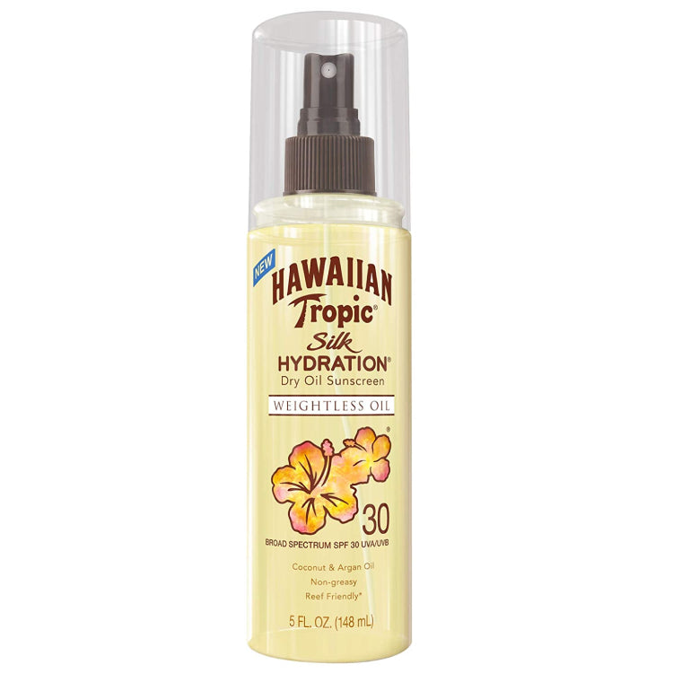 Hawaiian Tropic Silk Hydrating Dry Oil Mist - 5 oz