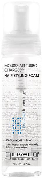 GIOVANNI NATURAL HAIR STYLING MOUSSE FOAM - 7 OZ