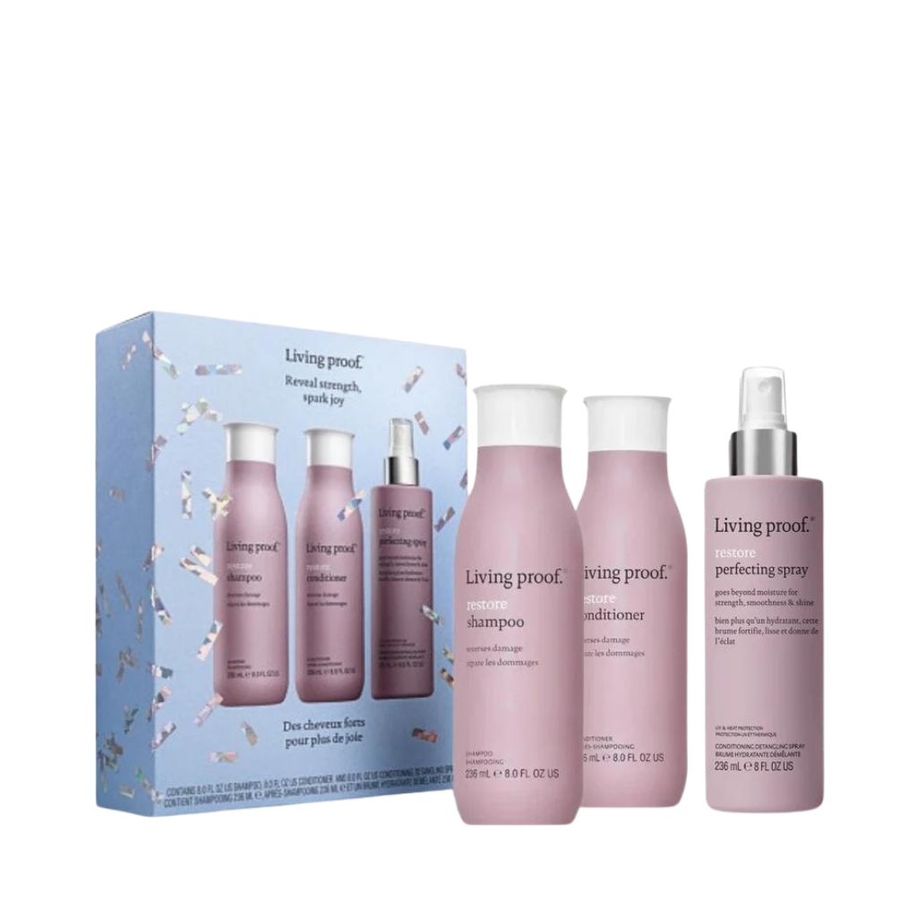 Living Proof Reveal Strength Holiday Set - Unleash Your Hair's Potential!