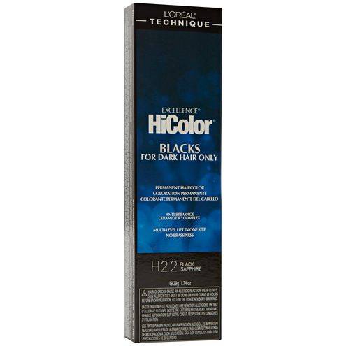 L'Oréal Professional Excellence HiColor: Stunning Black & Violet Hair Color