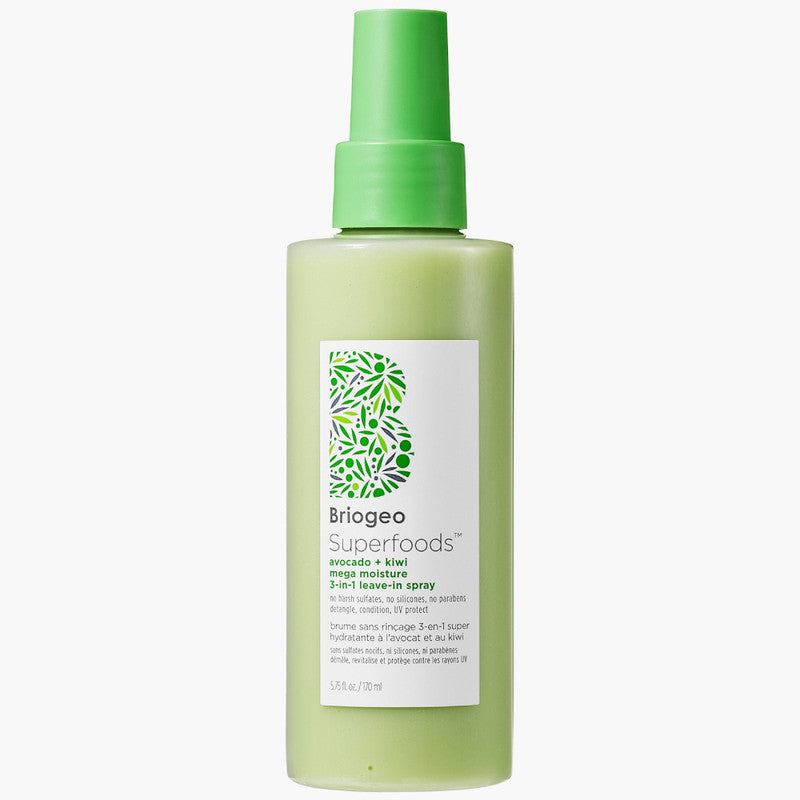 Briogeo Avocado + Kiwi 5.75 oz Mega Moisture 3-in-1 Miracle Leave-In Spray