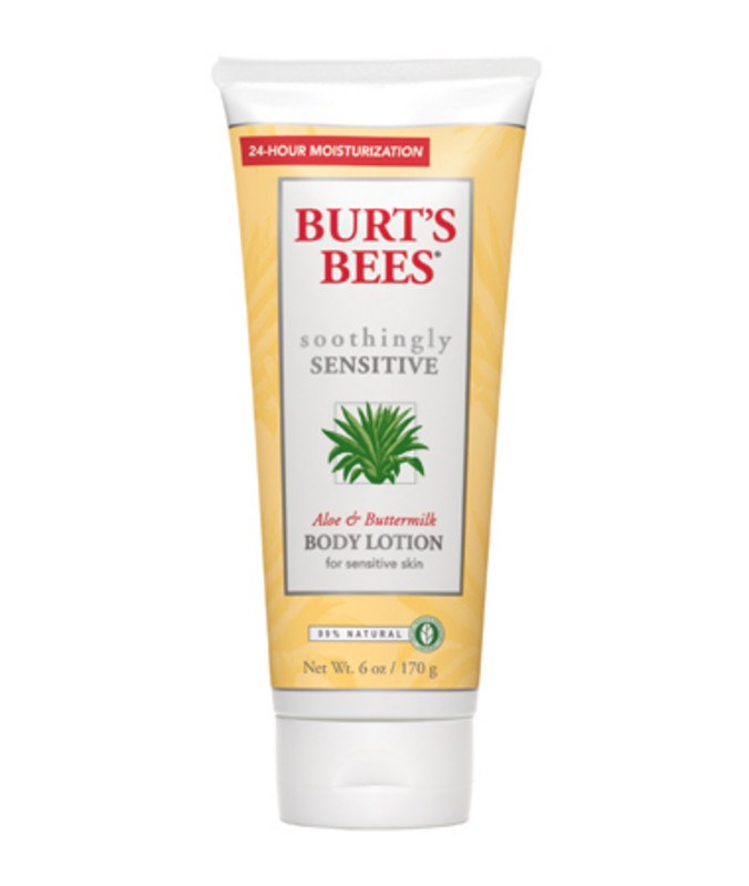 BURTS BEES ALOE AND BUTTERMILK BODY LOTION - 12 OZ HYDRATING TREAT
