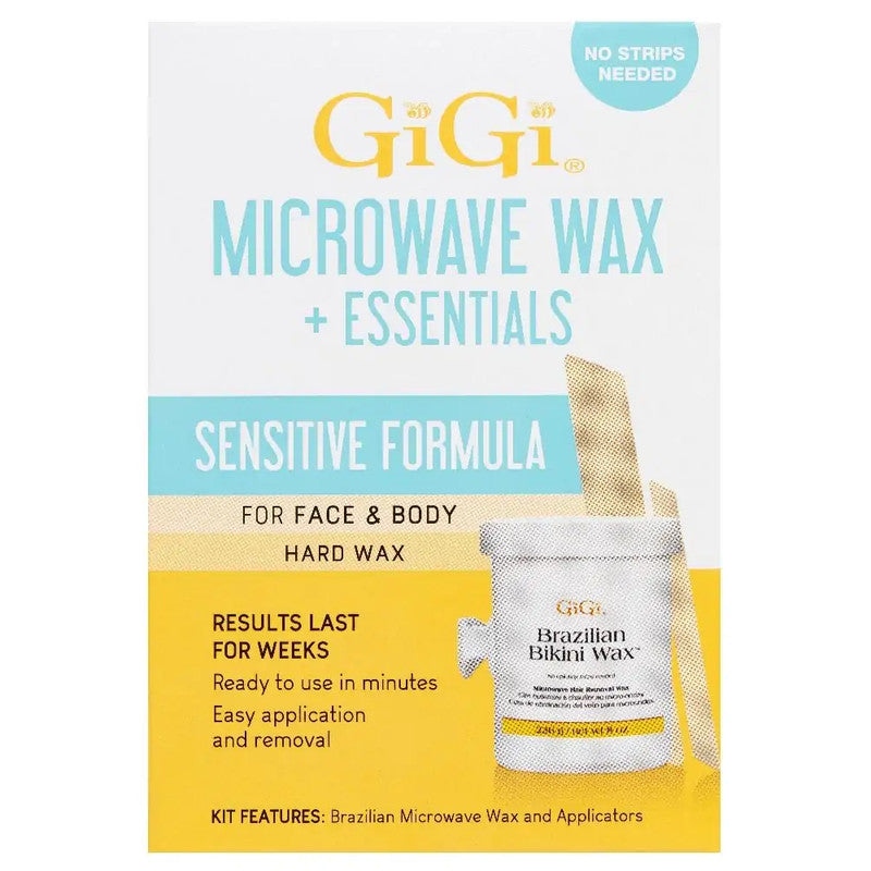 GiGi Brazilian Sensitive Microwave Wax Kit: Your Essential Hair Removal Solution