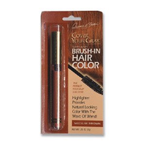 IRENE GARI Medium Brown Gray-Covering Brush: Transform Your Look!