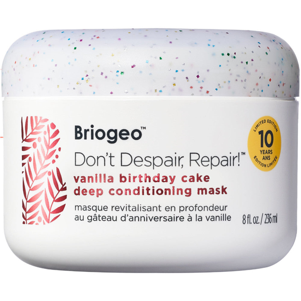 Briogeo 10th Anniversary Limited Edition Vanilla Cake Deep Conditioning Mask - 8 oz